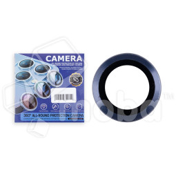 Защитное стекло линзы камеры для iPhone 17 Pro/17 Pro Max (комплект 3 шт.) Синий