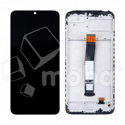 Дисплей для Xiaomi Redmi 10C (220333QNY) модуль с рамкой Черный - OR