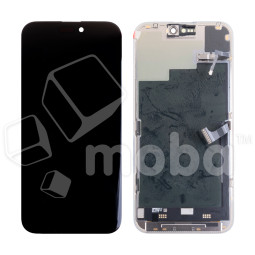 Дисплей для iPhone 15 Pro Max (A3106) в сборе с тачскрином Черный - OR (SP) (с верификацией “Новая запчасть”)