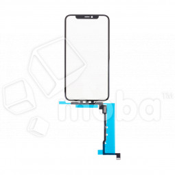 Стекло для переклейки iPhone 11 Pro в сборе с тачскрином и OCA пленкой Черный - OR (Feaglet)