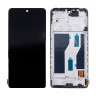 Дисплей для Xiaomi Redmi Note 10 Pro 4G (M2101K6G) модуль с рамкой Черный - (OLED)