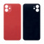 Задняя крышка для iPhone 12 (A2403) Красный (стекло, широкий вырез под камеру, логотип)