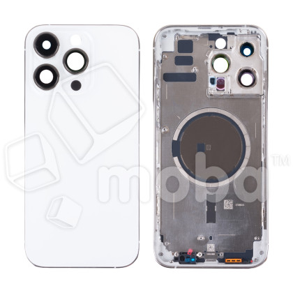 Корпус для iPhone 14 Pro Max (1 Sim) Белый - Премиум