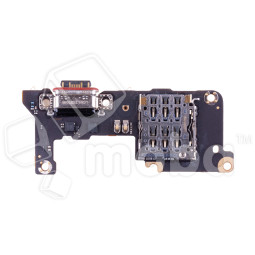 Шлейф для Xiaomi 15T (25069PTEBG) плата системный разъем/разъем SIM/микрофон - Премиум