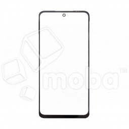 Стекло для переклейки Xiaomi Poco M3 Pro 5G/Redmi Note 10T/10 5G (M2103K19PG/M2103K19Y)  в сборе с OCA пленкой Черный - OR (Mitsubishi)