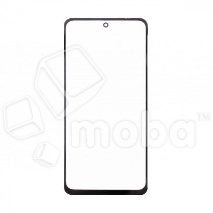 Стекло для переклейки Xiaomi Poco M3 Pro 5G/Redmi Note 10T/10 5G (M2103K19PG/M2103K19Y)  в сборе с OCA пленкой Черный - OR (Mitsubishi)