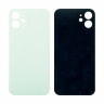 Задняя крышка для iPhone 12 (A2403) Зеленый (стекло, широкий вырез под камеру, логотип)