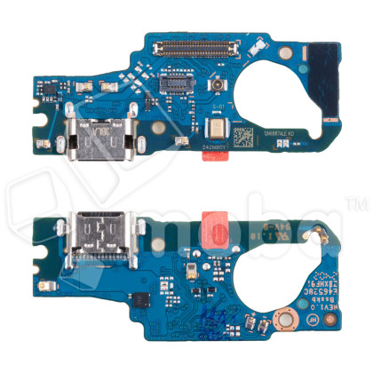Шлейф для Samsung Galaxy M55 5G (M556B) плата системный разъем/микрофон - Премиум