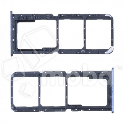 Держатель SIM для Realme C30/Narzo 50i Prime (RMX3581/RMX3506) Черный