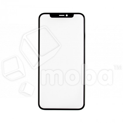 Стекло для переклейки iPhone 11 Pro в сборе с OCA пленкой Черный - OR (Mitsubishi)