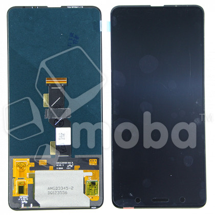 Дисплей для Xiaomi Mi Mix 3 (M1810E5A) в сборе с тачскрином Черный - (OLED)