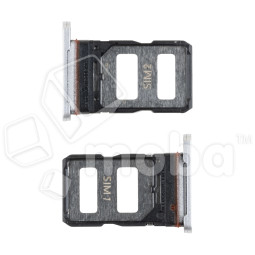 Держатель SIM для Infinix Hot 60 Pro+ (X6886) Серебро