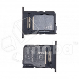 Держатель SIM для Samsung Galaxy M55 5G (M556B) Черный