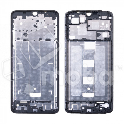 Рамка дисплея для Xiaomi Redmi 12C (22120RN86G) Черный (возможен дефект ЛКП)