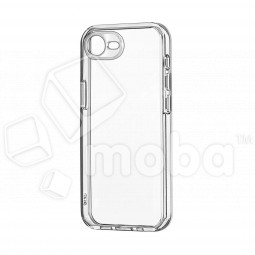 Чехол-накладка для iPhone 16e (с защитой камеры, прозрачный)
