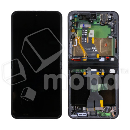 Дисплей для Samsung Galaxy Z Flip7 FE (F761B) модуль внутренний 6.7" Черный - OR (SP)