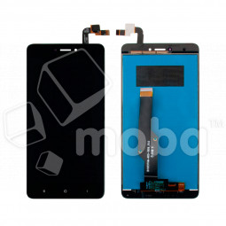 Дисплей для Xiaomi Redmi Note 4X/4 Global Version (MBE6A5) в сборе с тачскрином Черный - Оптима