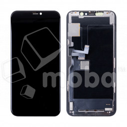 Дисплей для iPhone 11 Pro (A2215) в сборе с тачскрином Черный - (Hard OLED) Стандарт