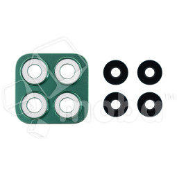 Стекло камеры для Huawei Honor X8b (LLY-LX1) в сборе с рамкой Зеленый