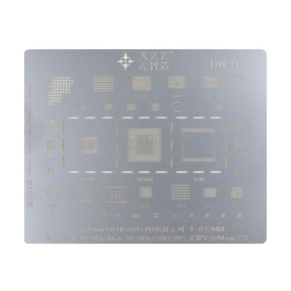 BGA трафарет XZZ HiSilicon Kirin 980 для Huawei P30/P30 Pro/Mate 20/20 Pro/20X/Honor V20/Magic2