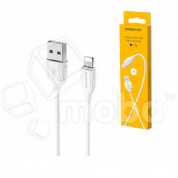 Кабель USB - Lightning Borofone BX19 (2A) Белый