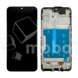 Дисплей для Samsung Galaxy A25 5G (A256E) модуль с рамкой Черный - (In-Cell)