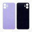 Задняя крышка для iPhone 12 (A2403) Фиолетовый (стекло, широкий вырез под камеру, логотип)