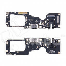 Шлейф для OPPO A78 4G (CPH2565) плата на системный разъем/разъем гарнитуры/микрофон