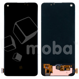 Дисплей для Realme 8 4G (RMX3085) в сборе с тачскрином Черный - (OLED)
