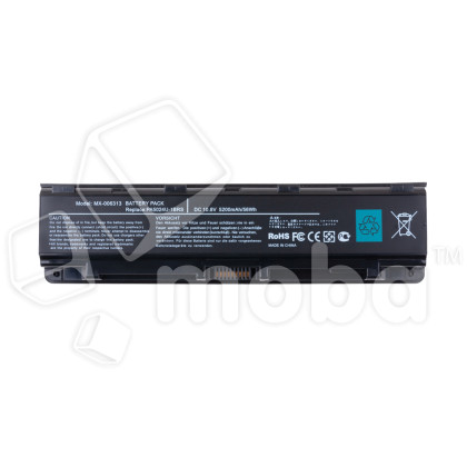 Аккумуляторная батарея для ноутбука Toshiba Satellite C800, C840, C850, C870 (PA5024U) 5200 mAh