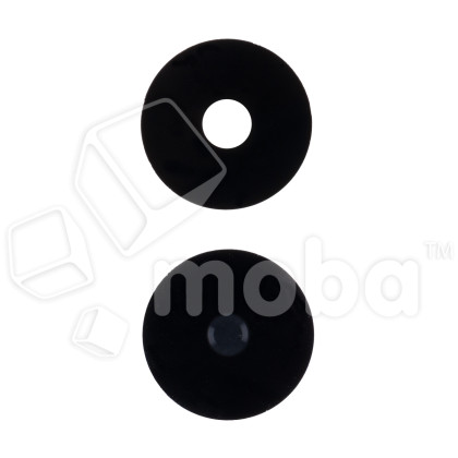 Стекло камеры для Tecno Spark 40C (KM4k) (комплект 2 шт.) Черный