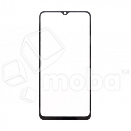 Стекло для переклейки Xiaomi Redmi 12C/Poco C55 (22120RN86G) в сборе с OCA пленкой Черный - OR (Mitsubishi)
