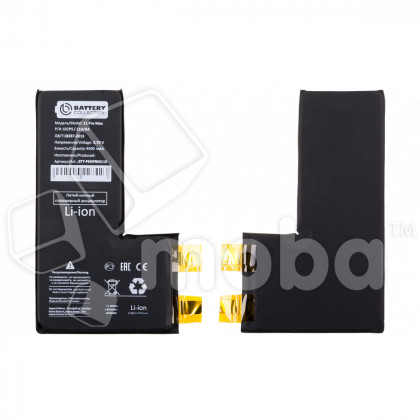 Ячейка (банка) Аккумулятора для iPhone 11 Pro Max - усиленная 4500 mAh - Battery Collection (Премиум)