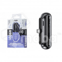 Внешний Аккумулятор (Power Bank) с разъемом Type-C Remax RPP-575 2500 mAh (15W) Черный