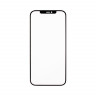 Стекло для переклейки iPhone 12 Pro Max в сборе с OCA пленкой Черный - OR (Mitsubishi)