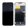 Дисплей для iPhone 13 Pro Max (A2645) в сборе с тачскрином Черный - (Soft OLED, Full HD, 120 Гц) (с верификацией = с привязкой без ошибки)