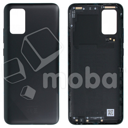 Задняя крышка для Samsung Galaxy A02s (A025F) Черный