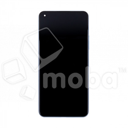 Дисплей для Xiaomi 11 Lite 5G NE/Mi 11 Lite 4G/5G (2109119DG/M2101K9AG/M2101K9G) модуль с рамкой Синий - OR