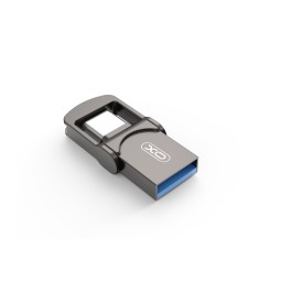 USB-флеш (USB 3.0 + Type-C) 128GB XO DK10 Wise Серебро