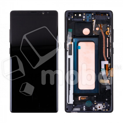 Дисплей для Samsung Galaxy Note 8 (N950F) модуль с рамкой Черный - (In-Cell)