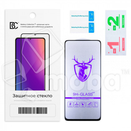 Защитное стекло "Премиум" для Xiaomi Poco M4 Pro 5G/Redmi Note 11S 5G Черный
