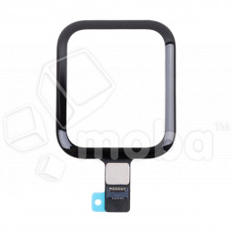 Стекло для переклейки Apple Watch 5/SE/SE 2022/SE 2023 (40 мм) в сборе с тачскрином и OCA пленкой Черный - OR (Feaglet)