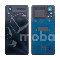 Задняя крышка для Xiaomi Poco X4 Pro 5G (2201116PG) Черный - OR