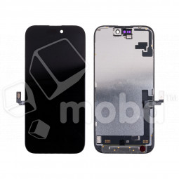 Дисплей для iPhone 16 (A3287) в сборе с тачскрином Черный - (FOG)