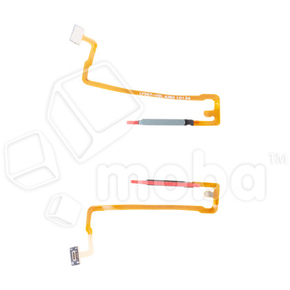 Шлейф для Huawei Honor X7c (ALT-LX1) сканер отпечатка пальцев Зеленый