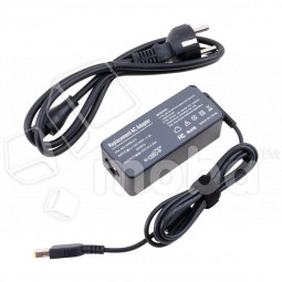 Блок питания (сетевой адаптер) для ноутбуков Lenovo 20V, 2.25A, 45W (прямоугольный разъем)