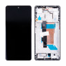 Дисплей для Xiaomi Poco F5 (23049PCD8G) модуль с рамкой Черный - OR (SP)