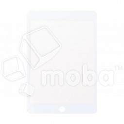 Стекло для переклейки iPad mini 4/5 (A1538/A1550/A2133/A2124/A2126/A2125) в сборе с OCA пленкой Белый - OR (Mitsubishi)