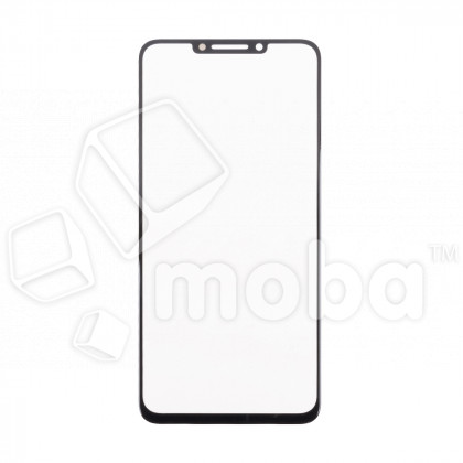 Стекло для переклейки Huawei Nova Y91 (STG-LX1) в сборе с OCA пленкой Черный - OR (Mitsubishi)