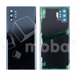 Задняя крышка для Samsung Galaxy Note 10+ (N975F) Черный - Премиум